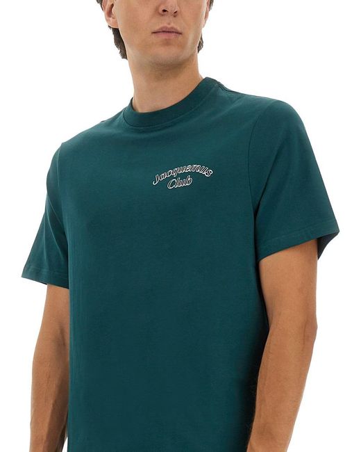 Jacquemus Green Club" T-Shirt for men