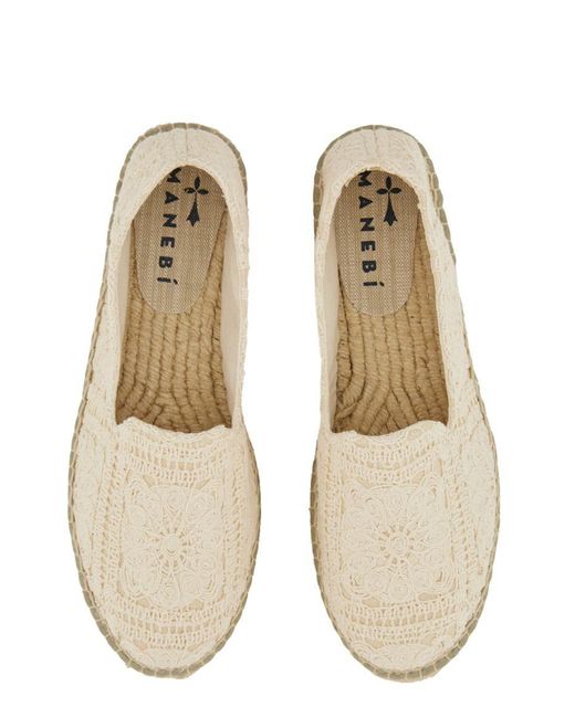 Manebí Natural Espadrille Double Sun