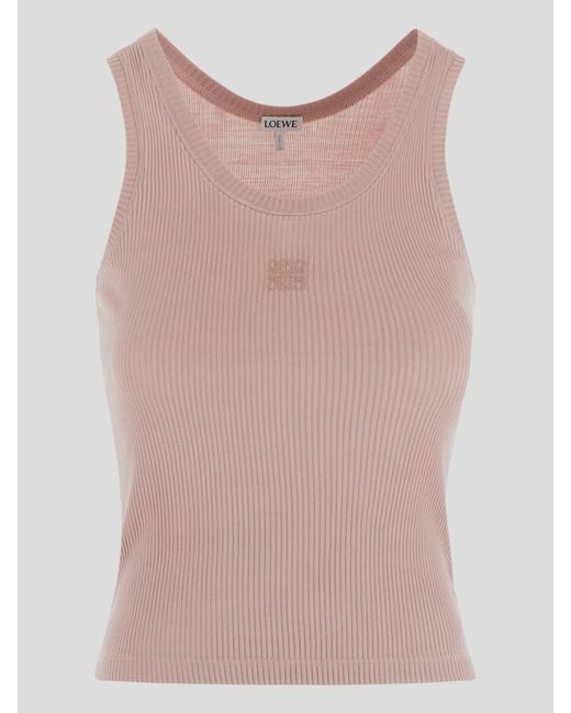 Loewe Pink T-Shirts And Polos