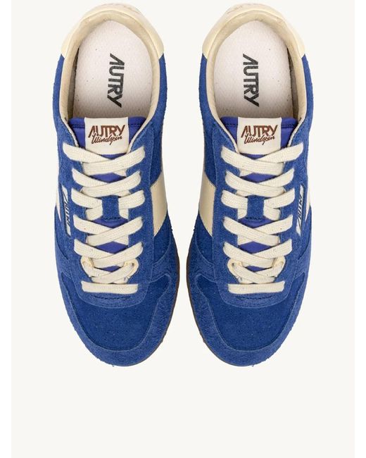 Autry Blue Windspin Low Shoes for men