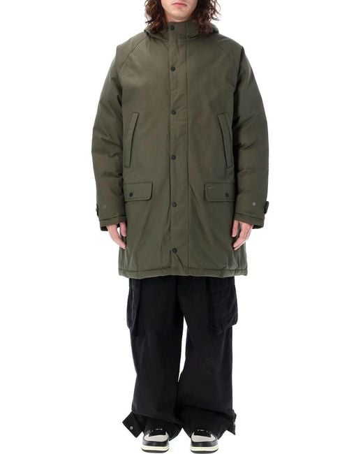 Nike Green Insulated Parka for men
