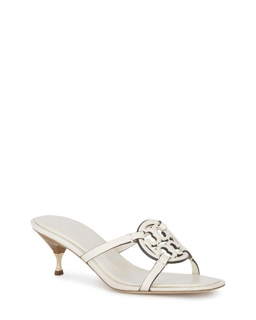 Tory Burch Heeled Shoes in White | Lyst