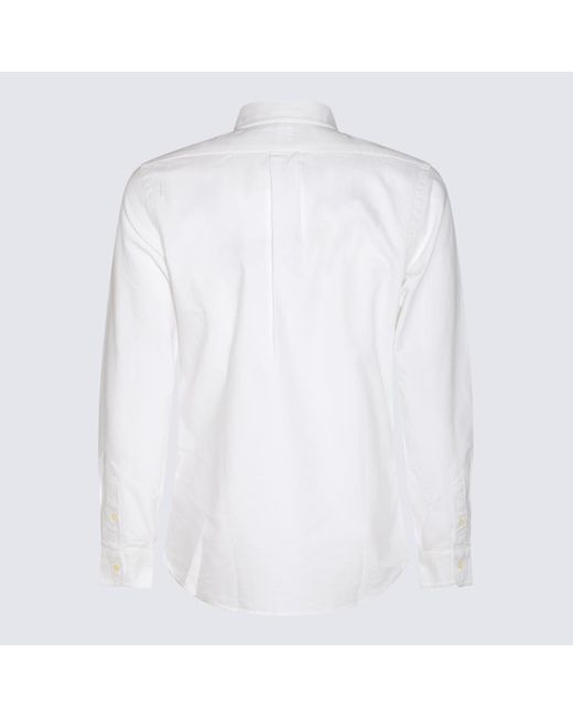 Polo Ralph Lauren White Camicie Bsr for men