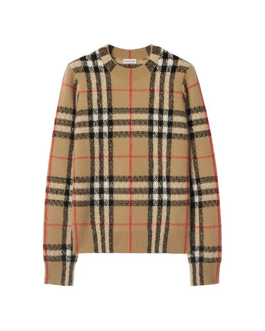 Burberry Brown Neutrals Knitwear