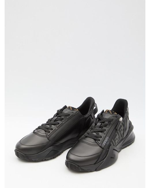 Fendi Black Flow Sneakers for men