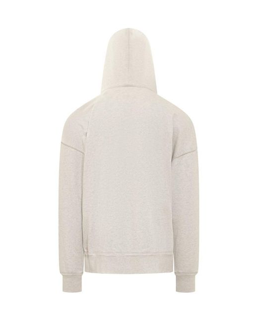 Isabel Marant White Miley Sweatshirt for men