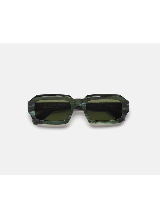 Retrosuperfuture Green Fantasma Tartaruga Trivor Sunglasses