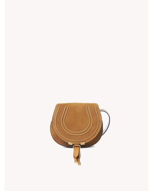 Chloé Natural Small Marcie Saddle Bag