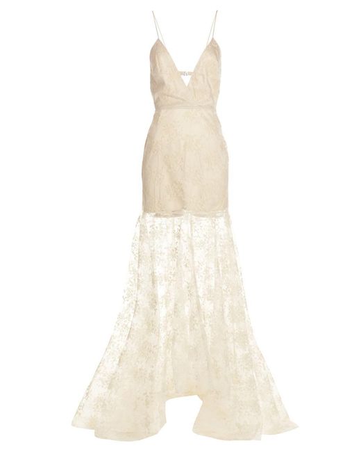 ROTATE BIRGER CHRISTENSEN White Bridal Miley Lace Gown