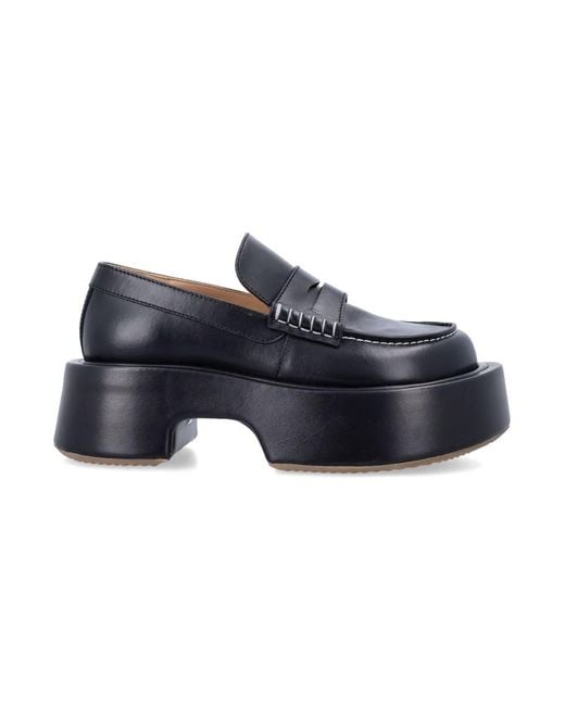 J.W. Anderson Blue Platform Moccasins