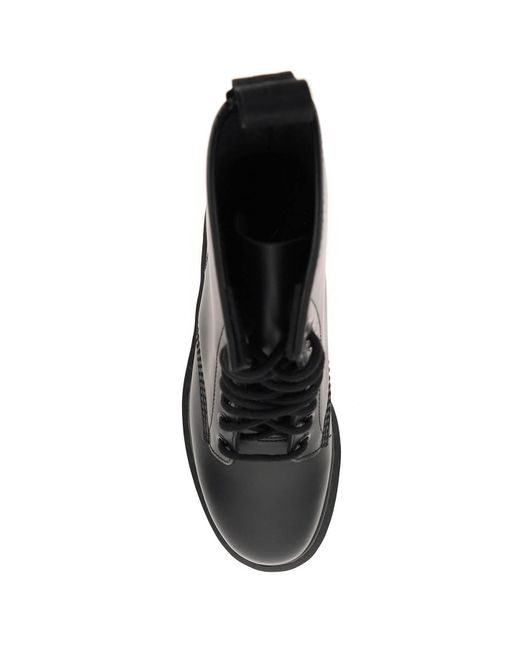 Dr. Martens Leather Dr.martens 1460 Mono Smooth Lace-up Combat Boots in  Black for Men - Save 17% | Lyst