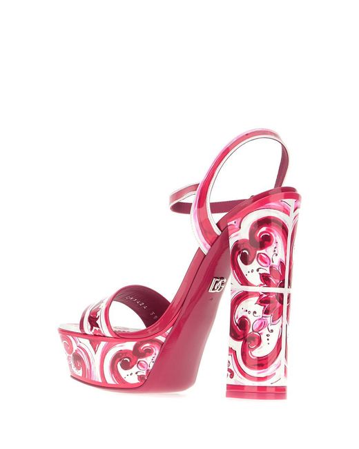 Dolce & Gabbana Pink Dolce&Gabbana Heeled Shoes