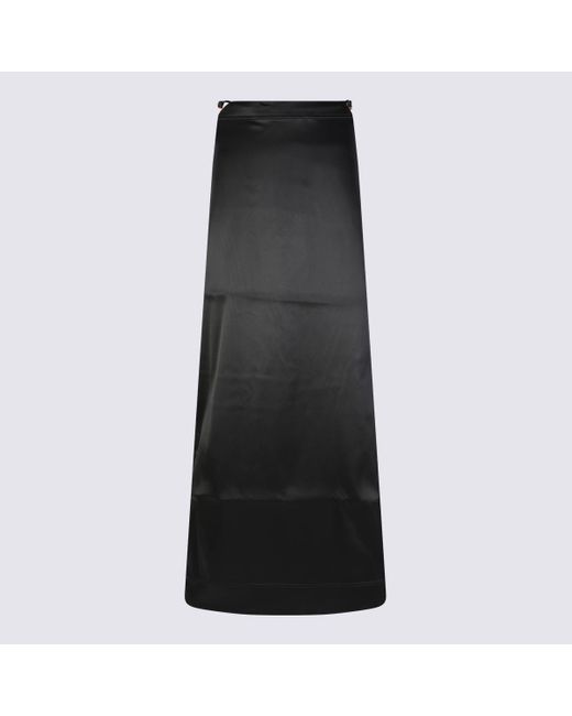 Ganni Black Maxi Skirt