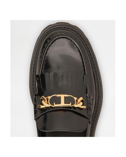 Tod's Black Moccasins