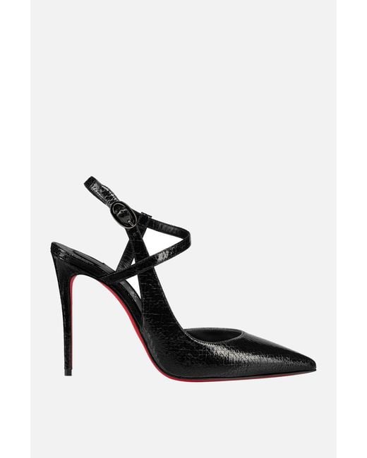 Christian Louboutin Black With Heel