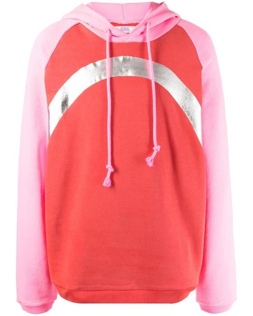 ERL Pink Rainbow Hoodie Knit Clothing