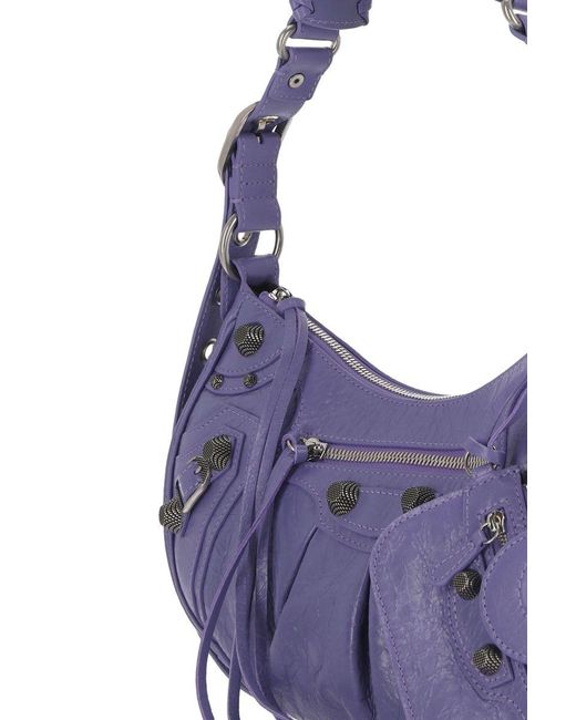 Balenciaga Purple Handbags