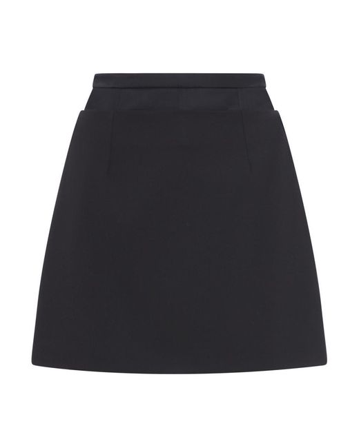 Del Core Black High Waisted Skirt