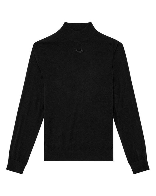 DIESEL Black Jerseys & Knitwear for men