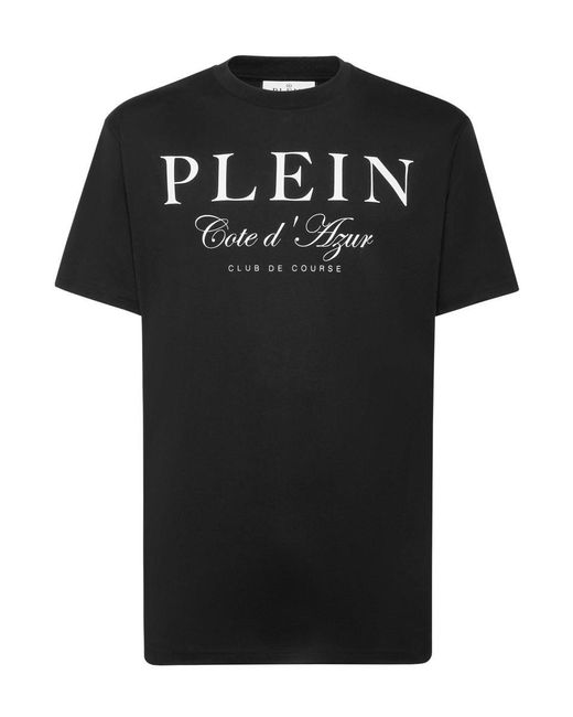 Philipp Plein Black T-Shirts And Polos for men