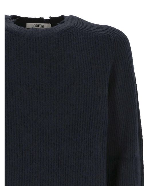 Grifoni Black Sweaters for men