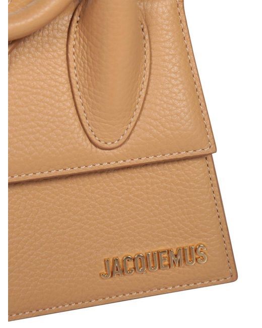 Jacquemus Natural Le Chiquito Noeud Handbag