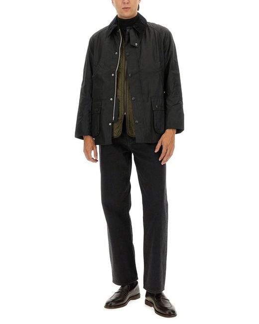 Barbour Black "Ashby" Jacket for men