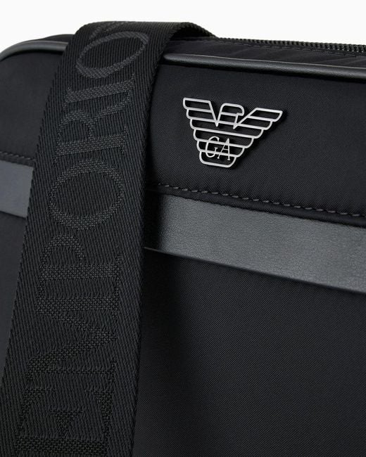 Borsa armani tracolla nera best sale