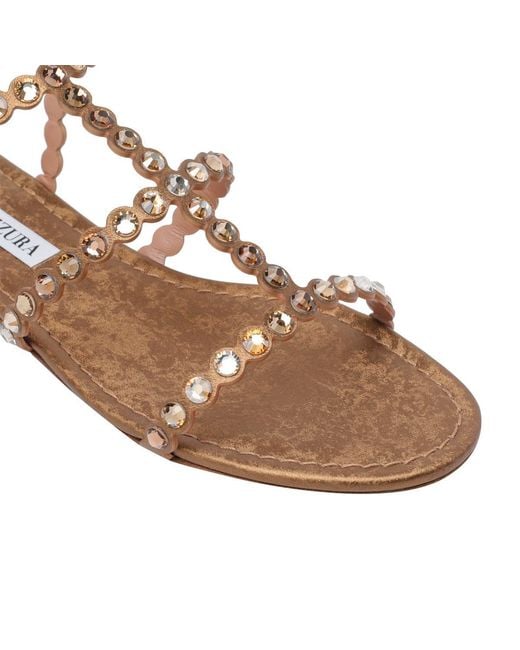 Aquazzura Brown Sandals