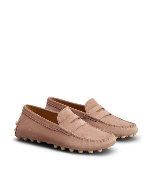 Tod's Brown Loafers Shoes