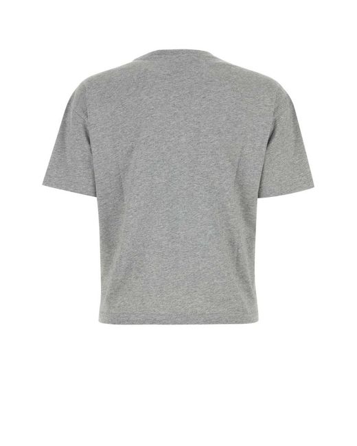 A.P.C. Gray Grey Cotton Ana T-shirt