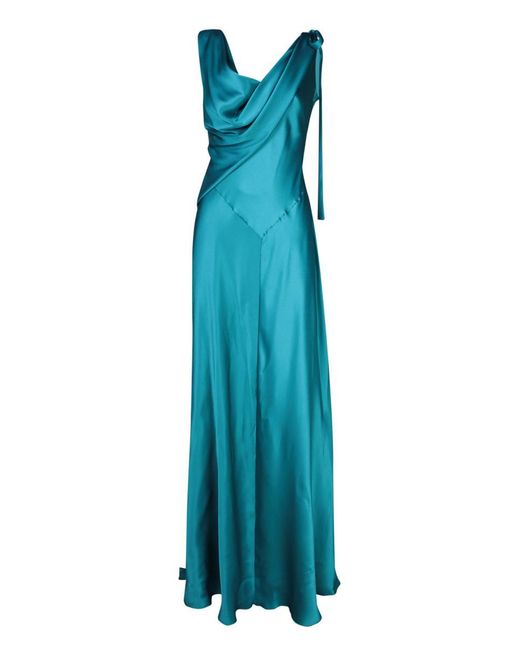 Alberta Ferretti Blue Dresses