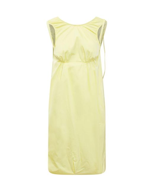 Sportmax Yellow Sleeveless Dress