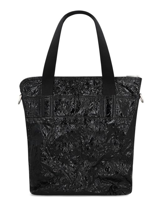 Rick Owens Black Technical Fabric Tote for men