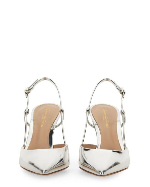 Gianvito Rossi Natural Elegant High Heels With 8.5 Cm Heel Height