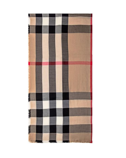 Burberry Natural Check Scarf for men