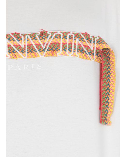 Lanvin White T-shirts And Polos for men