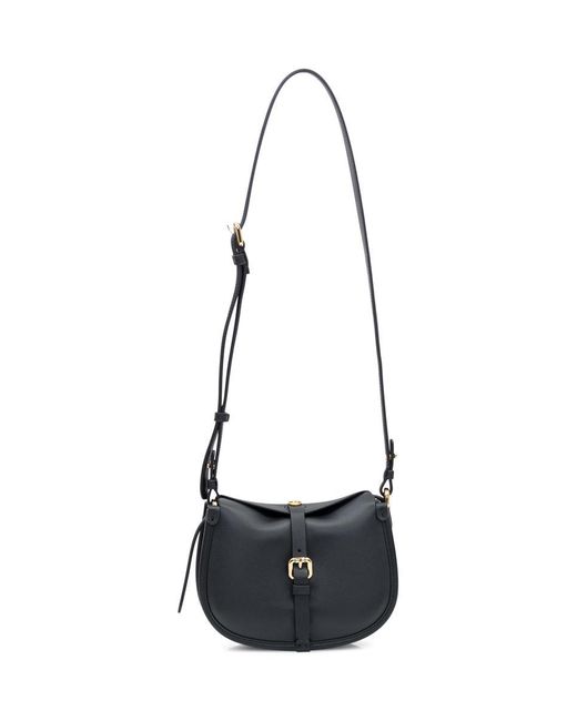 Etro Black Shoulder Bag With Buckle