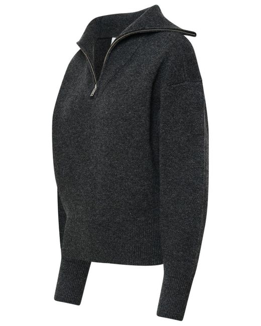 Isabel Marant Black Wool Blend Fancy Sweater