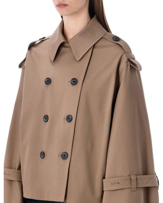 By Malene Birger Natural Alisandra Oversized Trench Jacket