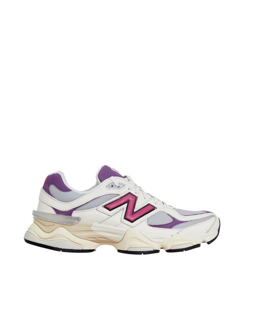 New Balance White 'u9060esc' Sports Shoes,