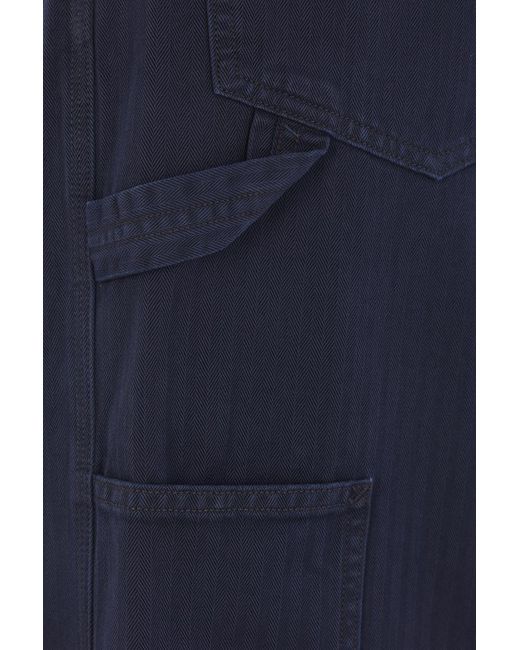 Maison Margiela Blue Trousers for men