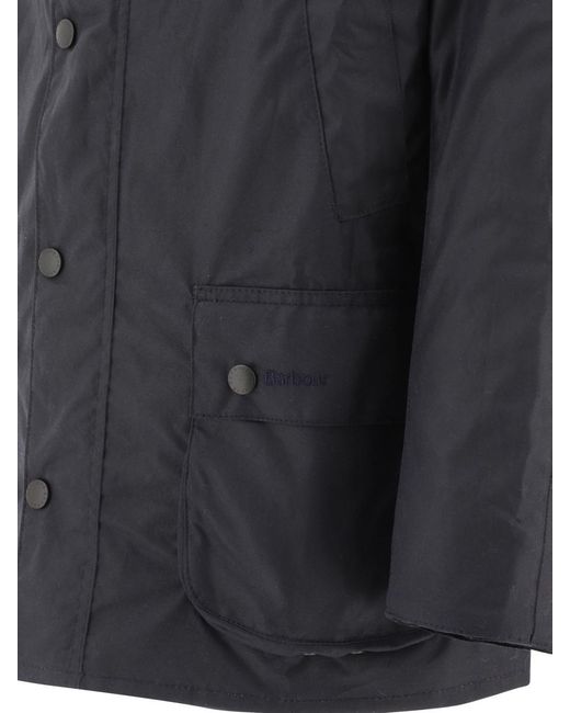 Barbour Gray "ashby" Waxed Jacket for men