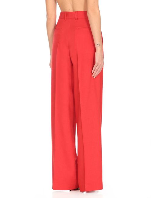 MSGM Red Trousers