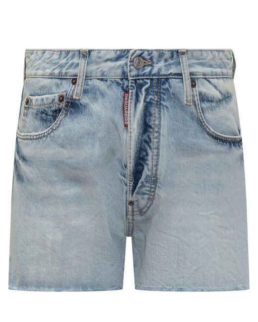 DSquared² Blue Short Pants 642