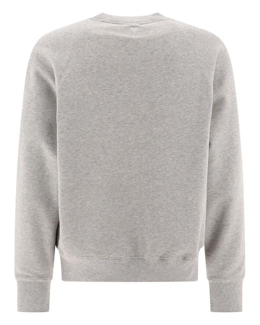 AMI Gray "" Sweatshirt for men
