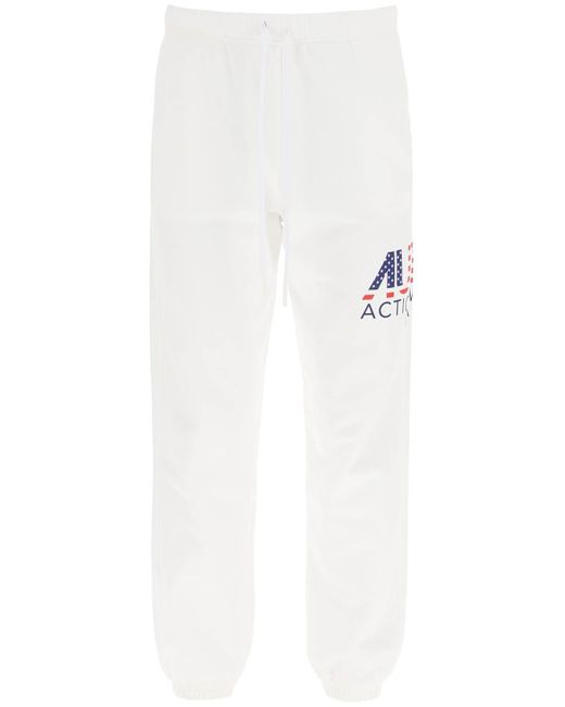 cotton sweatpants white