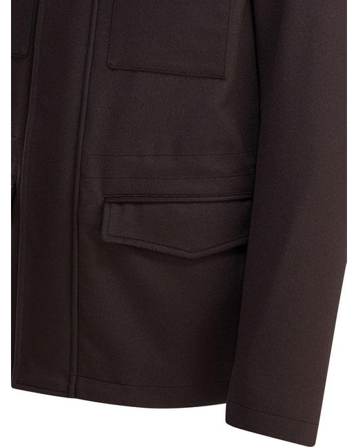Herno Black Jackets & Coats for men