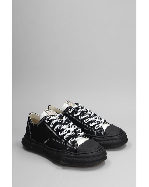 Maison Mihara Yasuhiro Black Sneakers for men