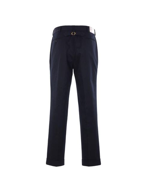 J. Press Blue Trousers for men